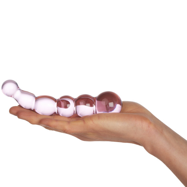 Sinful Rose Groove Glazen Dildo 17,5 cm