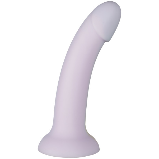baseks Playful Purple Mix Siliconen Dildo met Zuignap 18 cm
