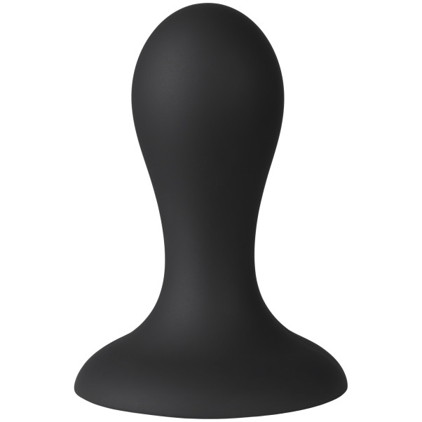 Sinful Jiggle Black Buttplug Small