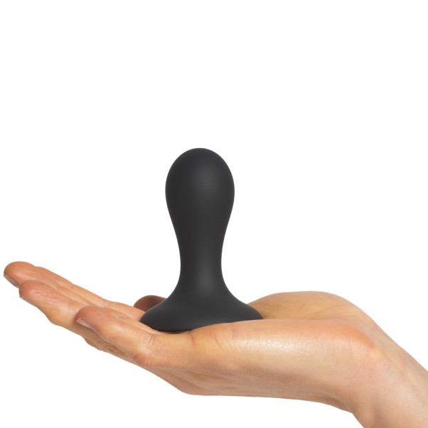 Sinful Jiggle Black Buttplug Small