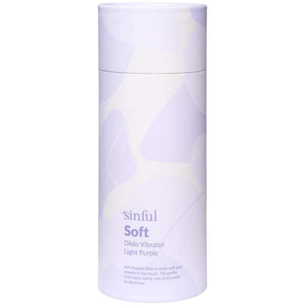 Sinful Soft Rippled Dildo Vibrator