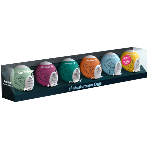 Satisfyer Masturbator Ei Set met 6 Stuks