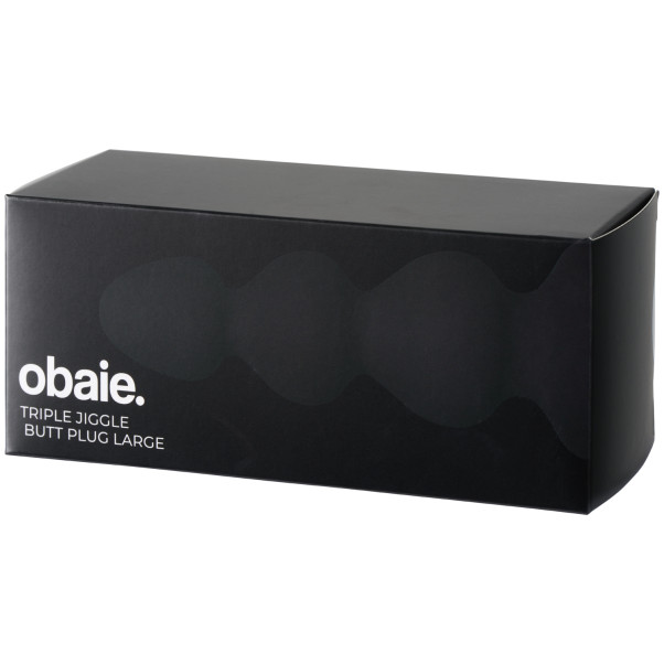 obaie Triple Jiggle Buttplug Large