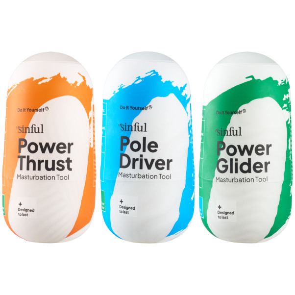 Sinful Masturbator Toolbox 3 Pack