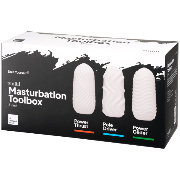 Sinful Masturbator Toolbox 3 Pack