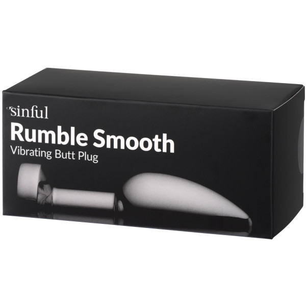 Sinful Rumble Smooth Vibrerende Buttplug