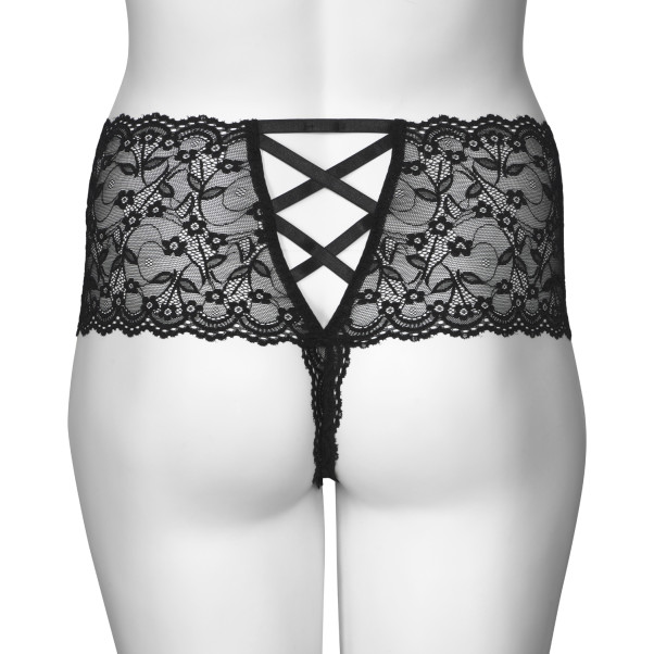 NORTIE Flora Black Hipster Plus Size