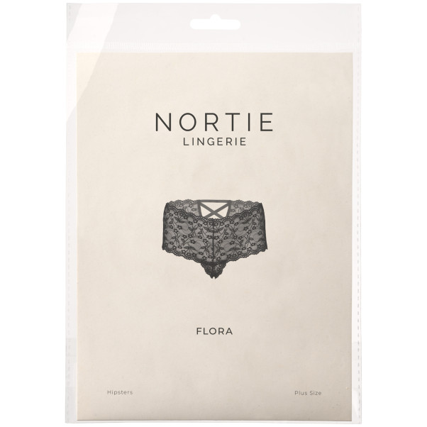 NORTIE Flora Black Hipster Plus Size