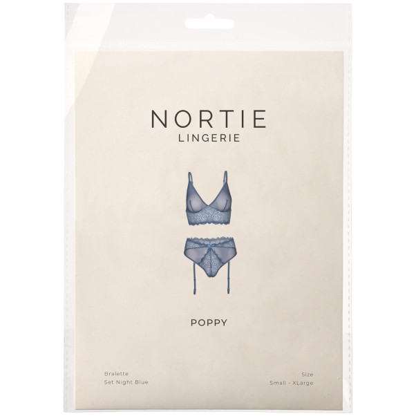 NORTIE Poppy Night Blue Bralette Set