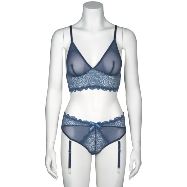 NORTIE Poppy Night Blue Bralette Set