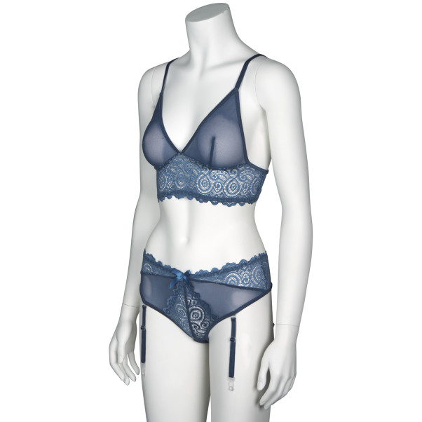 NORTIE Poppy Night Blue Bralette Set