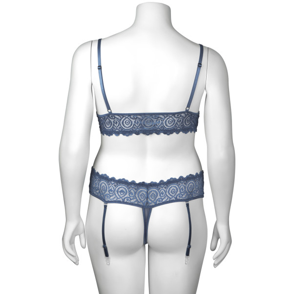 NORTIE Poppy Night Blue Bralette Set Plus Size