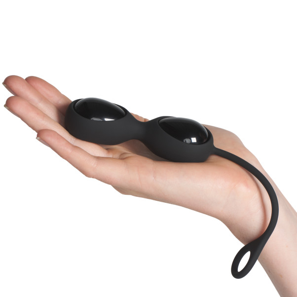 Le Wand Yoni Obsidian Dubbele Kegelballen