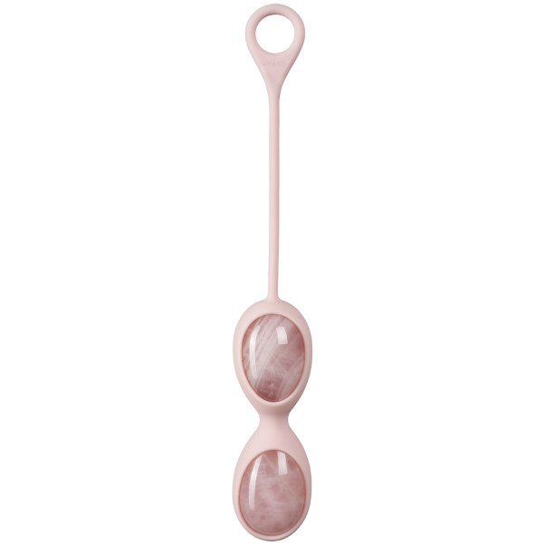 Le Wand Yoni Rose Quartz Dubbele Kegelballen