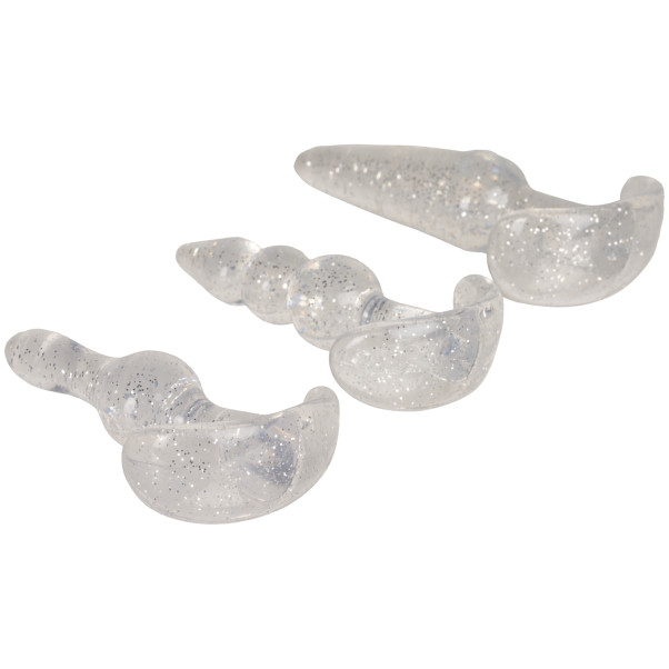 baseks Glitter Booty Beginners Buttplug Set