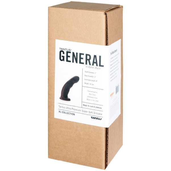 Tantus General Onyx Siliconen Dildo 25 cm