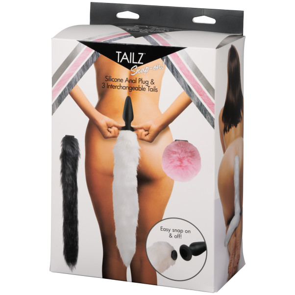 Tailz Buttplug met 3 Staarten