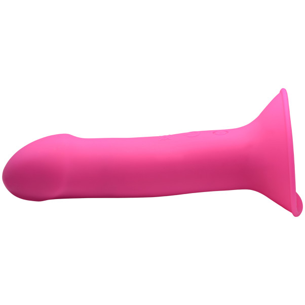 Squeeze-It Squeezable Pink Vibrerende Dildo met Zuignap 17,5 cm