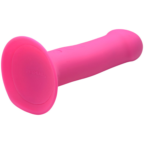 Squeeze-It Squeezable Pink Vibrerende Dildo met Zuignap 17,5 cm