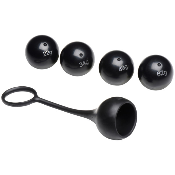 Master Series Cock Dangler Eikelring met Gewichten
