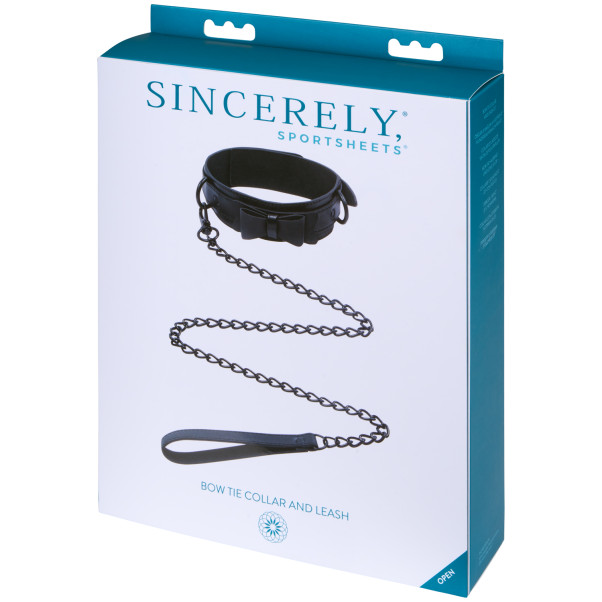 Sportsheets Sincerely Vlinderstrik Halsband en Ketting