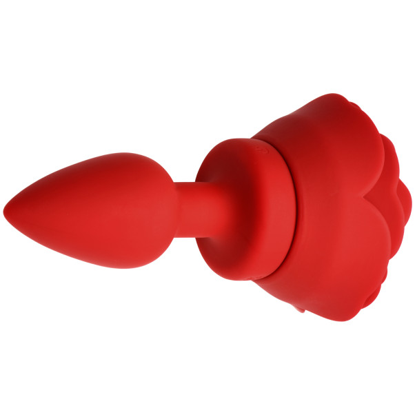 Booty Sparks Rose Vibrerende Buttplug Large