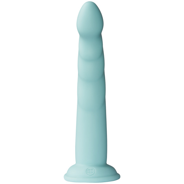 Dillio Platinum Slim Seven Teal Dildo met Zuignap 21 cm