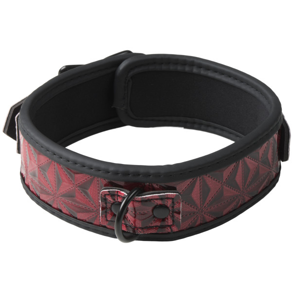 Master Series Crimson Tied Halsband met Riem