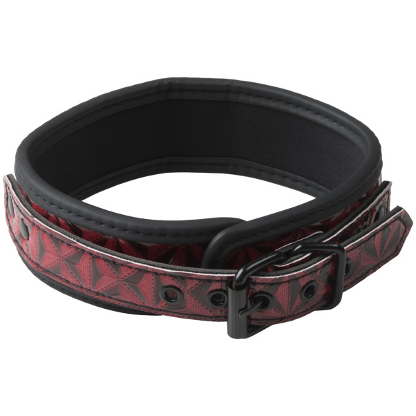 Master Series Crimson Tied Halsband met Riem