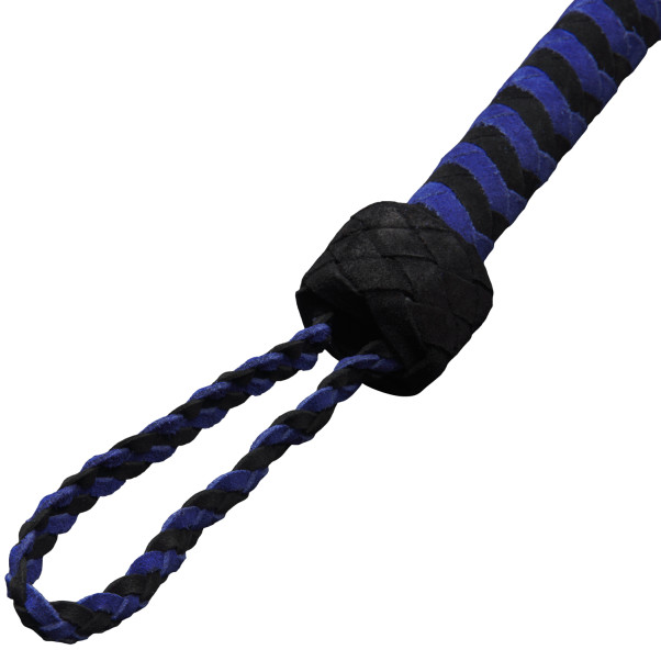 Strict Leather Blue Suede Flogger