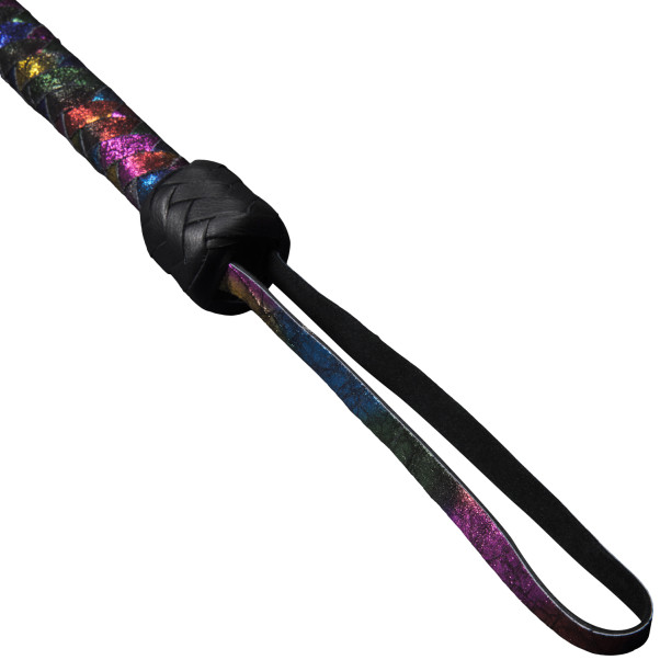 Strict Rainbow Leren Flogger 90,5 cm