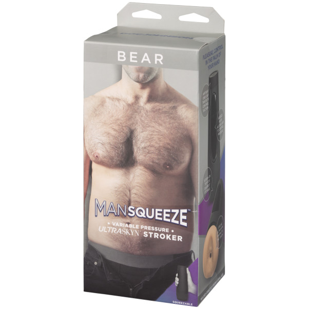 Man Squeeze Bear Ass Masturbator