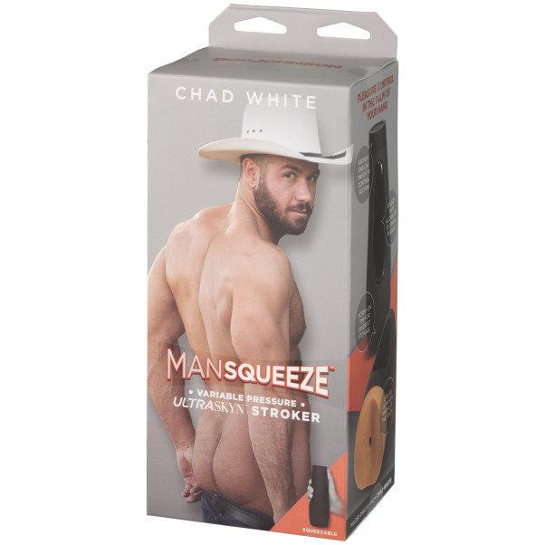 Man Squeeze Chad White Ass Masturbator