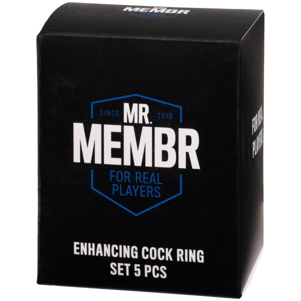 MR.MEMBR Enhancing Cockring Set 5 stuks