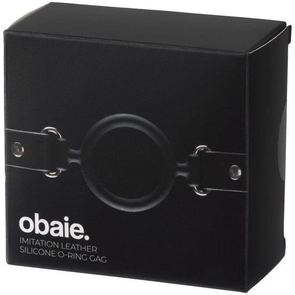 obaie Kunstleren O-ring Gag