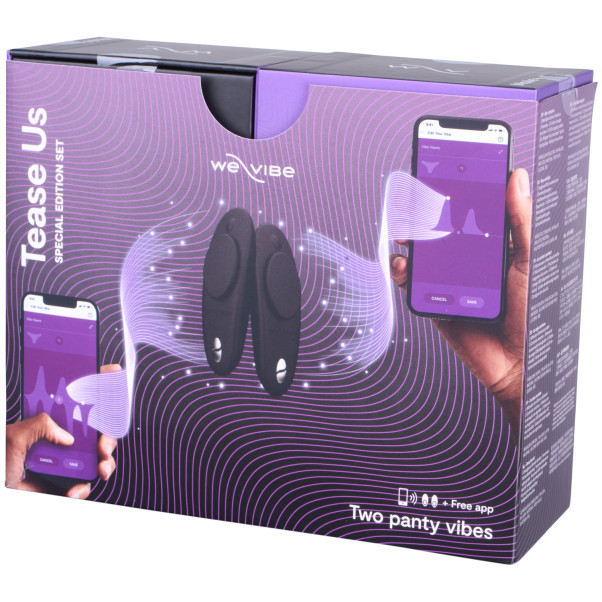 We-Vibe Tease Us Moxie Slipjes Vibrator Set