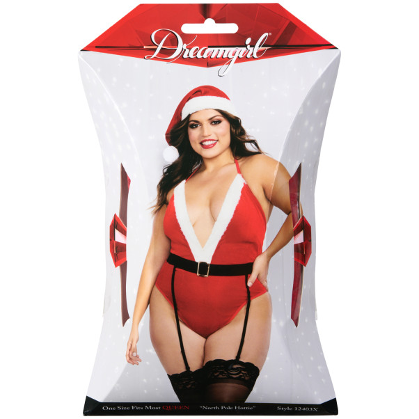 Dreamgirl North Pole Hottie Teddy Set Plus Size