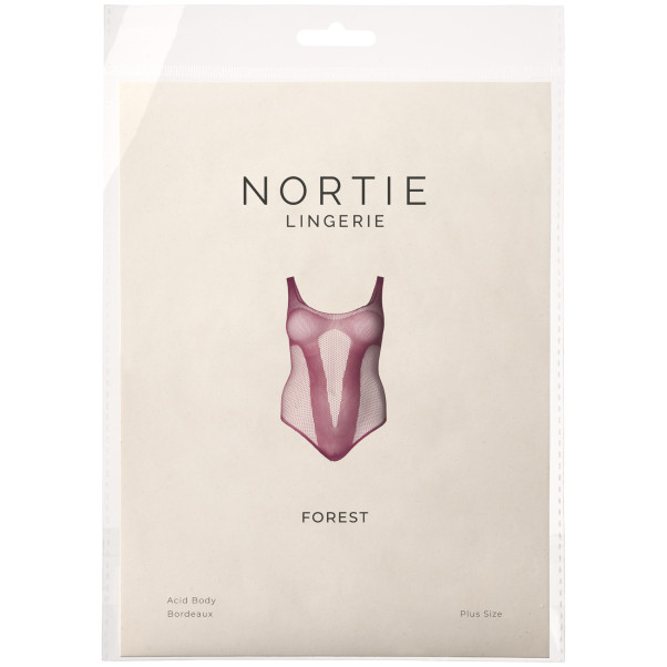 NORTIE Forest Acid Bordeaux Body Plus Size