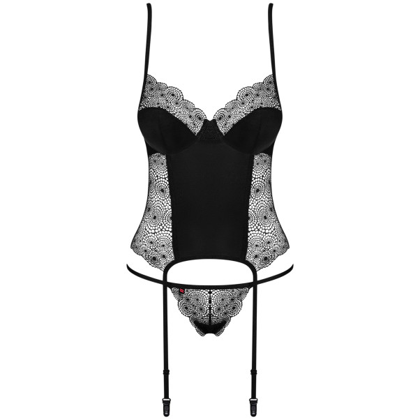 Obsessive Sharlotte Kanten Korset Set