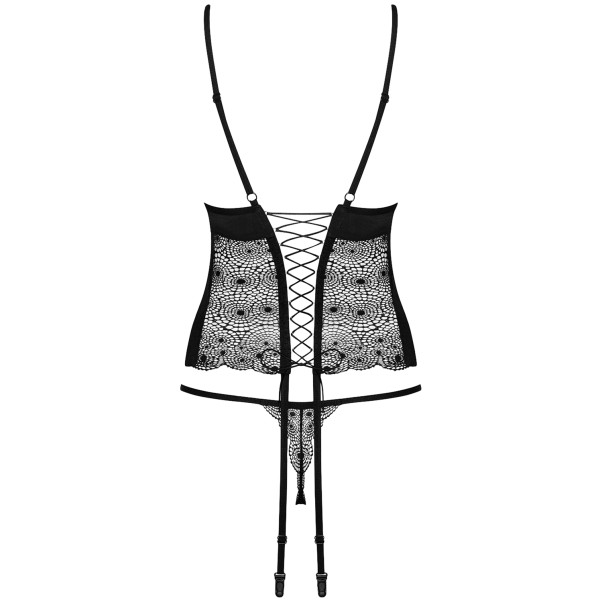 Obsessive Sharlotte Kanten Korset Set