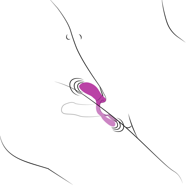 baseks Dual Fun Cockring voor Koppels