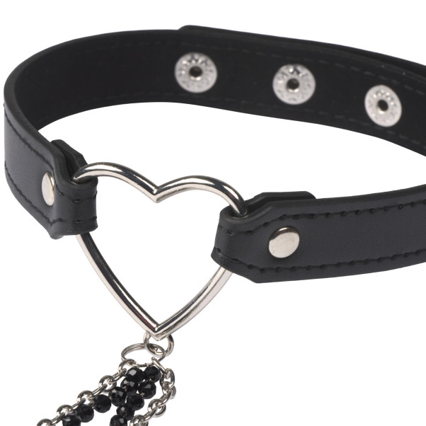 Sex & Mischief Amor Halsband met Tepelklemmen