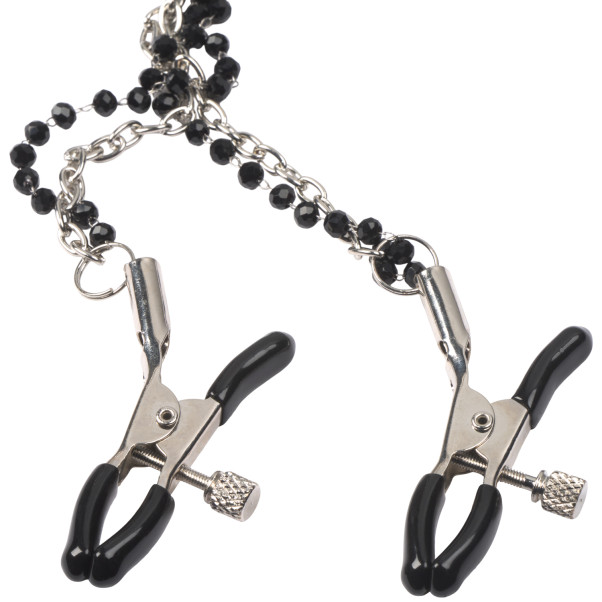 Sex & Mischief Amor Halsband met Tepelklemmen