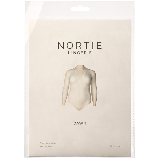 NORTIE Dawn Warm Sand Bodystocking Plus Size