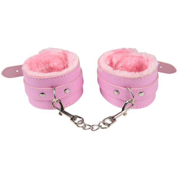 baseks Pink Fluffy Beginners Bondage Set