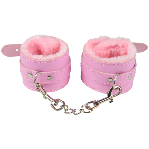 baseks Pink Fluffy Beginners Bondage Set
