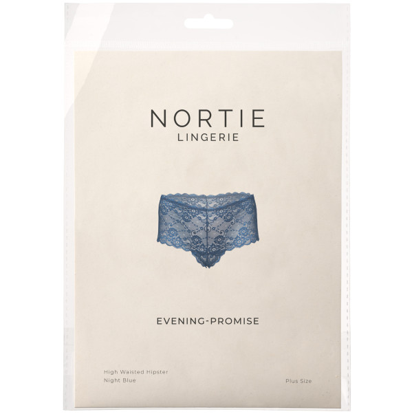 NORTIE Evening-Promise Night Blue High-Waisted Hipster Plus Size