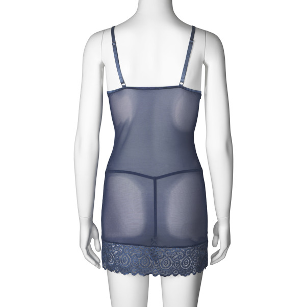 NORTIE Morning Glory Night Blue Babydoll Set