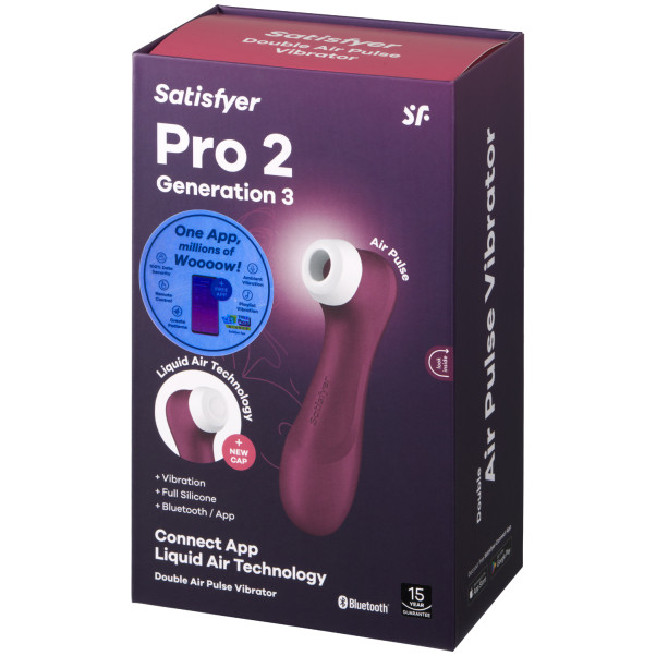 Satisfyer Pro 2 Generation 3 Liquid Air Luchtdruk Vibrator met App