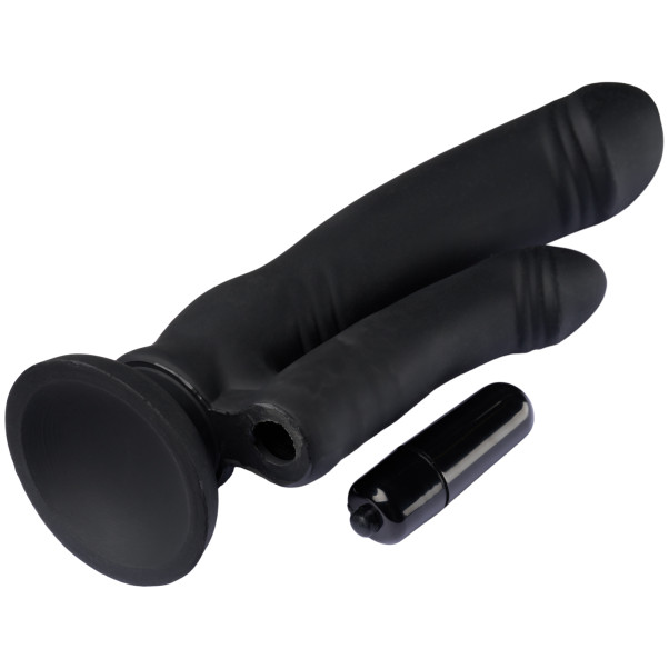 Willie City Realistische Vibrerende Dubbele Dildo met Zuignap 19,4 cm